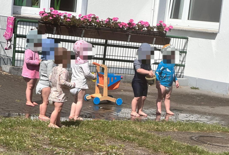 Spielen outdoor - Garten
